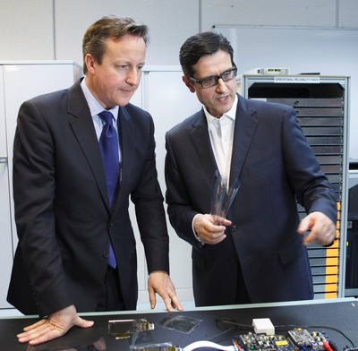 FlexEnable Welcomes British Prime Minister