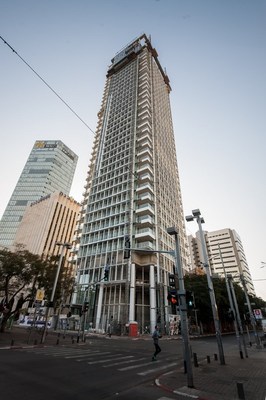 "Meier on Rothschild" tower in Tel Aviv, a new architecture icon in progress