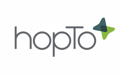 hopTo Logo. 
