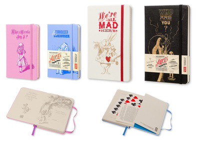 Alice in Paperland: Moleskine Launches Alice's Adventures in Wonderland Limited Edition Collection