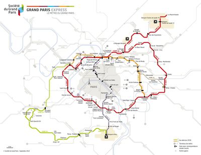 The Grand Paris Express: Eight Large-scale Contracts for Civil Engineering Works on Line 15 South