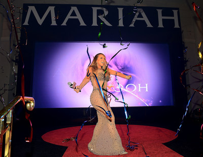 Multi-Platinum Global Superstar Mariah Carey Celebrates Official Arrival To Las Vegas With Spectacular Welcome Event At Caesars Palace