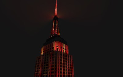 Empire State Building To Light In Celebration Of The Metropolitan Museum of Art's Costume Institute China Exhibition And Gala On Monday, May 4