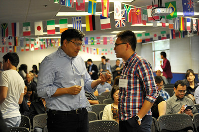 Intense discussion during entire conference (Hans Tung, Wally Wang)