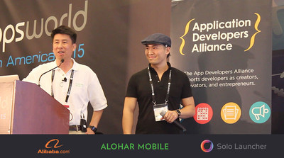 Sam and Peter Speaking at AppsWorld 2015
