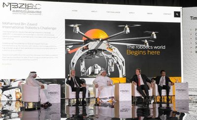 Mohamed Bin Zayed International Robotics Challenge Releases Competition Details