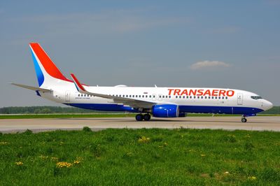 Boeing 737-800 Aircraft in New Livery Joins Transaero Airlines Fleet