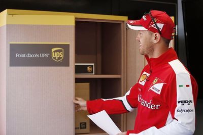 Scuderia Ferrari Driver Sebastian Vettel Visits UPS Access Point™ Location at Montréal's Crescent Street Festival