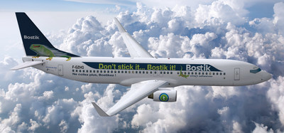 Bostik Takes Its Brand to the Skies