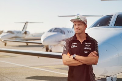 Nico Hülkenberg Flies High With GlobeAir