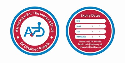 Association for the Independence of Disabled People Raises Funds for Motor Neurone Disease Drug Trial With Launch of Memory AID Tax Disc