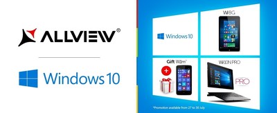 Allview Presents its First Windows 10 Devices
