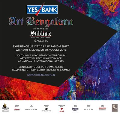 YES BANK Art Bengaluru 2015 - The Most-awaited Art Festival in South India