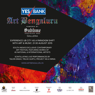 YES BANK Art Bengaluru 2015 - The Most-Awaited Art Festival in South India!