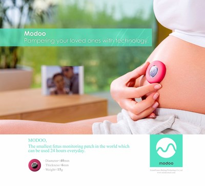 Modoo, The smallest fetus monitoring patch which can be used