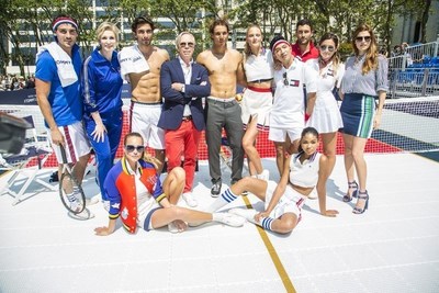 Tommy Hilfiger Launches Rafael Nadal Global Brand Ambassadorship With a Sexy Tennis Tournament With a Twist in New York City