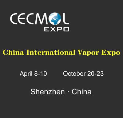 CECMOL the 2nd China International Vapor Expo to be held from October 20 to 23 2015 in Shenzhen China