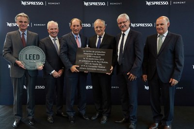 Nespresso inaugure son 3ème centre de production pour répondre à la demande croissante des consommateurs