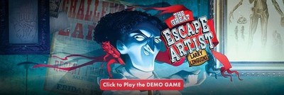 Genesis Gaming Announces the Triple Play Release of the Brand New Video Slot Escape Artist, Available Exclusively at Unibet Casino
