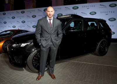 Presentación mundial de los coches Jaguar Land Rover de Bond