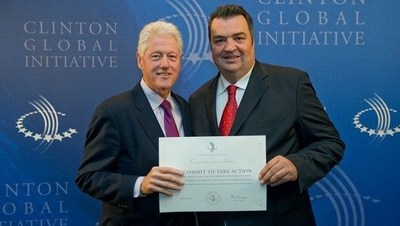 ACFX and ATLAS Group Chairman Dusko Knezevic, Participates in the "Clinton Global Initiative" Annual Meeting in New York!
