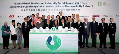 PolyU Formed University Social Responsibility Network With World Renowned Universities and Inaugurated in Hong Kong for Advocating International Partnership