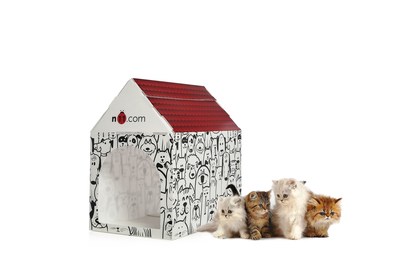 n11.com Boxes Turn Into "Homes" for Street Animals