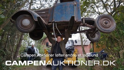 Campen Auktioner veilt zeldzame collectie van 26 klassieke auto's die zijn ontdekt in een Deense schuur