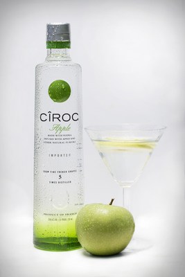 Los creadores de CIROC(TM) Ultra Premium Eligen Un Nuevo Sabor de Vodka, CIROC(TM) APPLE, Infusionado con Manzana