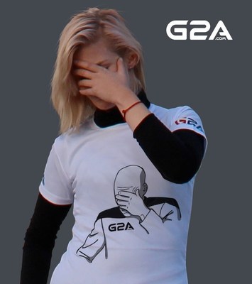 The G2A 'Face Palm' T-Shirt That Would Not Die