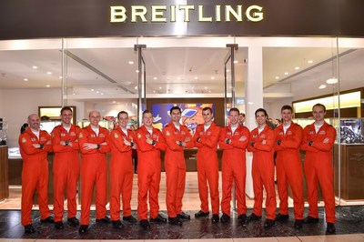 Breitling Bluewater Store Launches with the British Royal Air Force Aerobatic Team