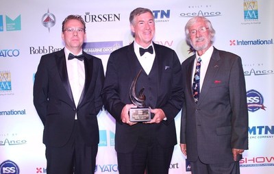 Oceanco Presents Fabien Cousteau Blue Award to the Prince Khaled Bin Sultan Living Oceans Foundation