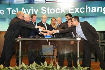 Opening Bell Ceremony with the Mayor of London and Accompanying Delegation at the Tel Aviv Stock Exchange