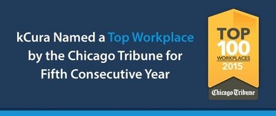 kCura Named a Top Workplace by the Chicago Tribune for Fifth Consecutive Year