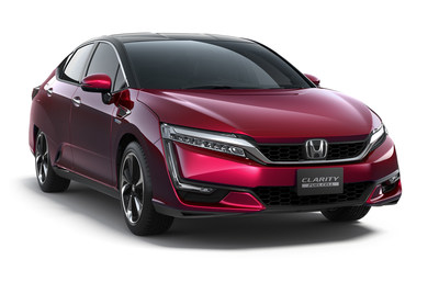 Honda Clarity Fuel Cell Sedan Makes North American Debut at 2015 Los Angeles Auto Show