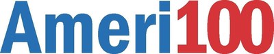 Ameri100 logo (PRNewsFoto/AMERI Holdings, Inc.)
