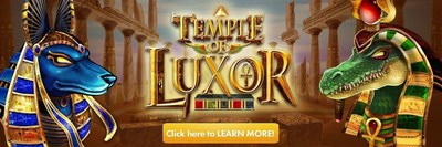 Genesis Gaming Premieres Innovative 11-Reel Slot Game Temple of Luxor
