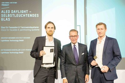 Vienna-based Technology Company LightGlass Recognised as "Best of Best" with the 2015 Iconic Award
