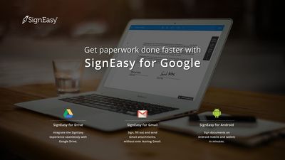 SignEasy Makes Electronic Signatures More Secure and Simpler With an Android Redesign and Google Integrations