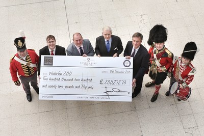 Battle of Waterloo Commemorative Medals Raise £200,000 Pounds for Waterloo 200 Charity