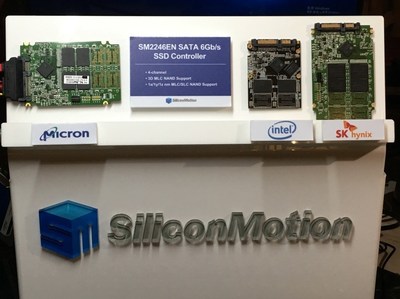 Silicon Motion’s SM2246EN turnkey controller solution now supports 3D MLC NAND from multiple vendors.