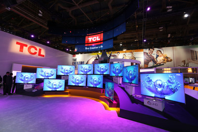 TCL booth at CES 2016