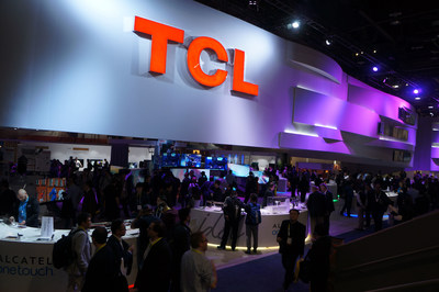 TCL booth at CES 2016