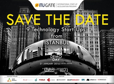 Top startups from Istanbul showcased to Chicago's International Business Community : ITU GATE Chicago Demo Day