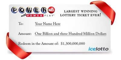 Powerball Breaks the Internet: Sales of Online Lottery Tickets from Provider icelotto.com Go Sky High with Recent Historical Prize of $1.5 Billion