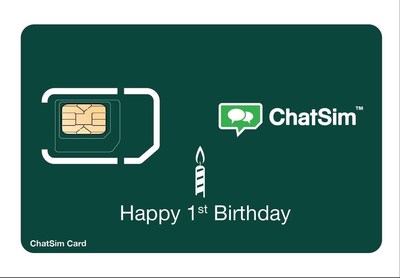 ChatSim is Celebrating its Birthday With Customers!