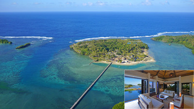 This exclusive, private island in Fiji offers only 20 residential properties for a select few who seek the "Fiji Life." Wavi Island offers one Signature Villa and 19 buildable lots ready for immediate development. Although previously asking from $1 million to $2.9 million each, the properties will now be sold at a luxury auction conducted by U.S.-based Platinum Luxury Auctions on February 13, 2016. More details at WaviLuxuryAuction.com.