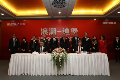 Inspur Group and Diebold Sign Joint Venture Cooperation Agreement