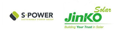sPower and JinkoSolar logos
