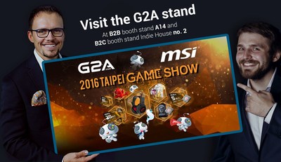 G2A Officially Opens Taipei Game Show 2016